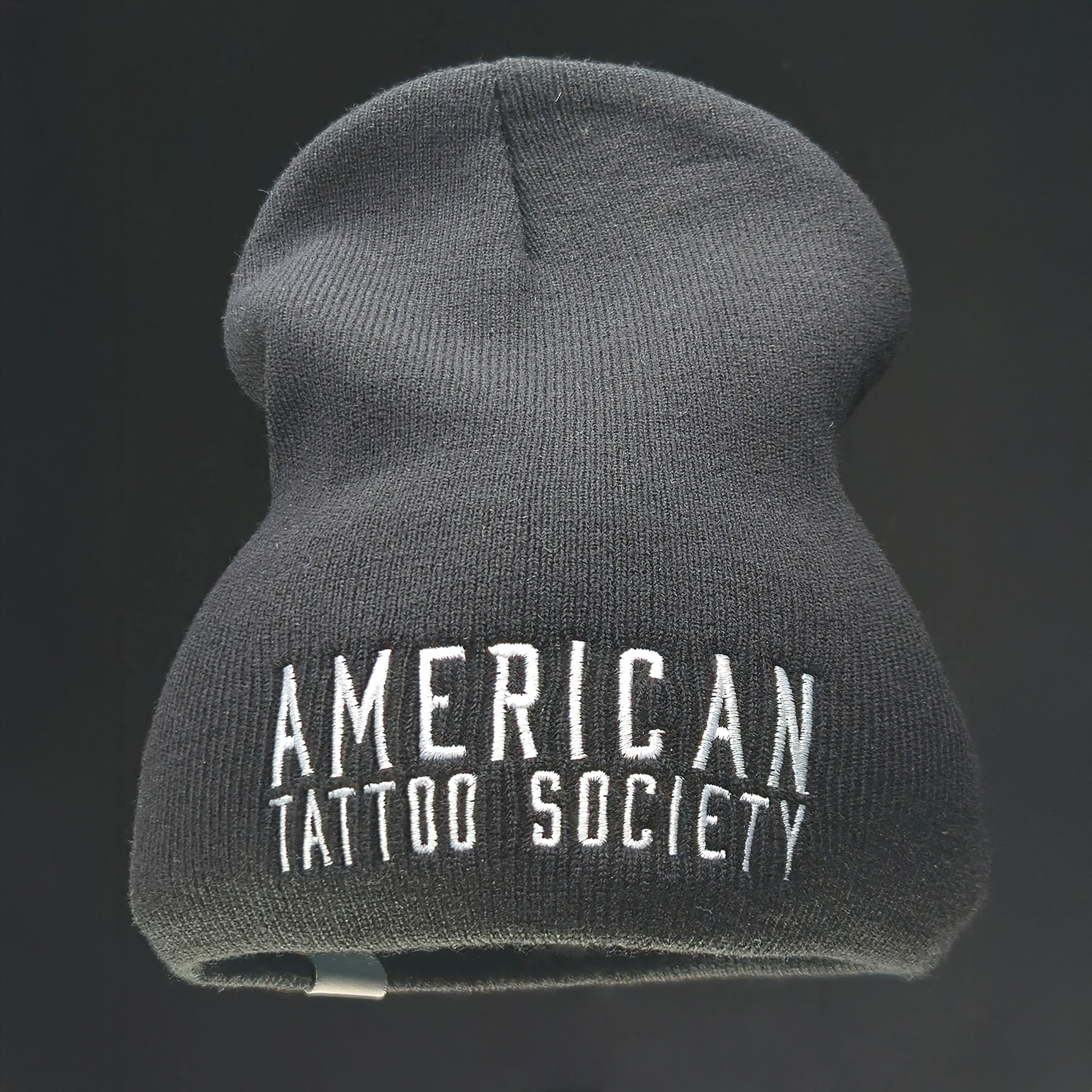 ATS Type Logo Cuffless Beanie