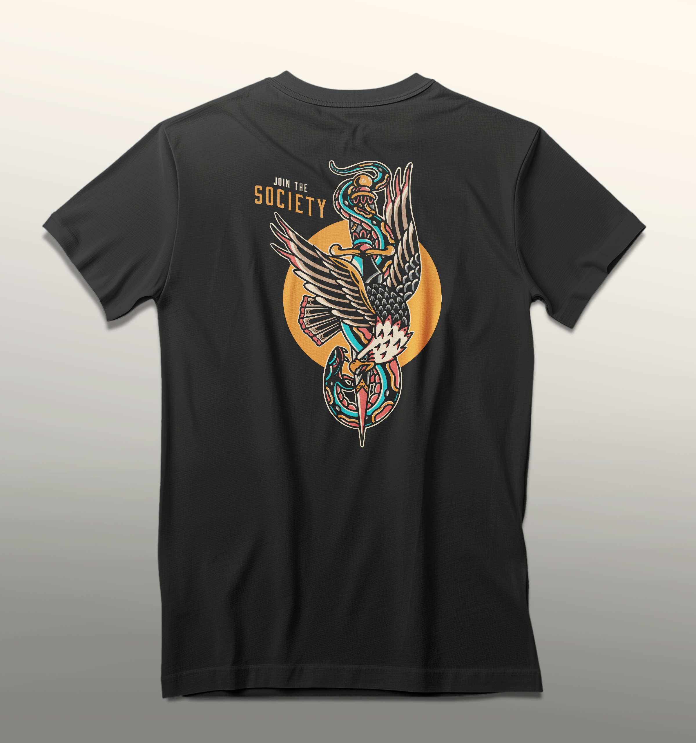The Eagles Revenge ATS shirt design shown of the back