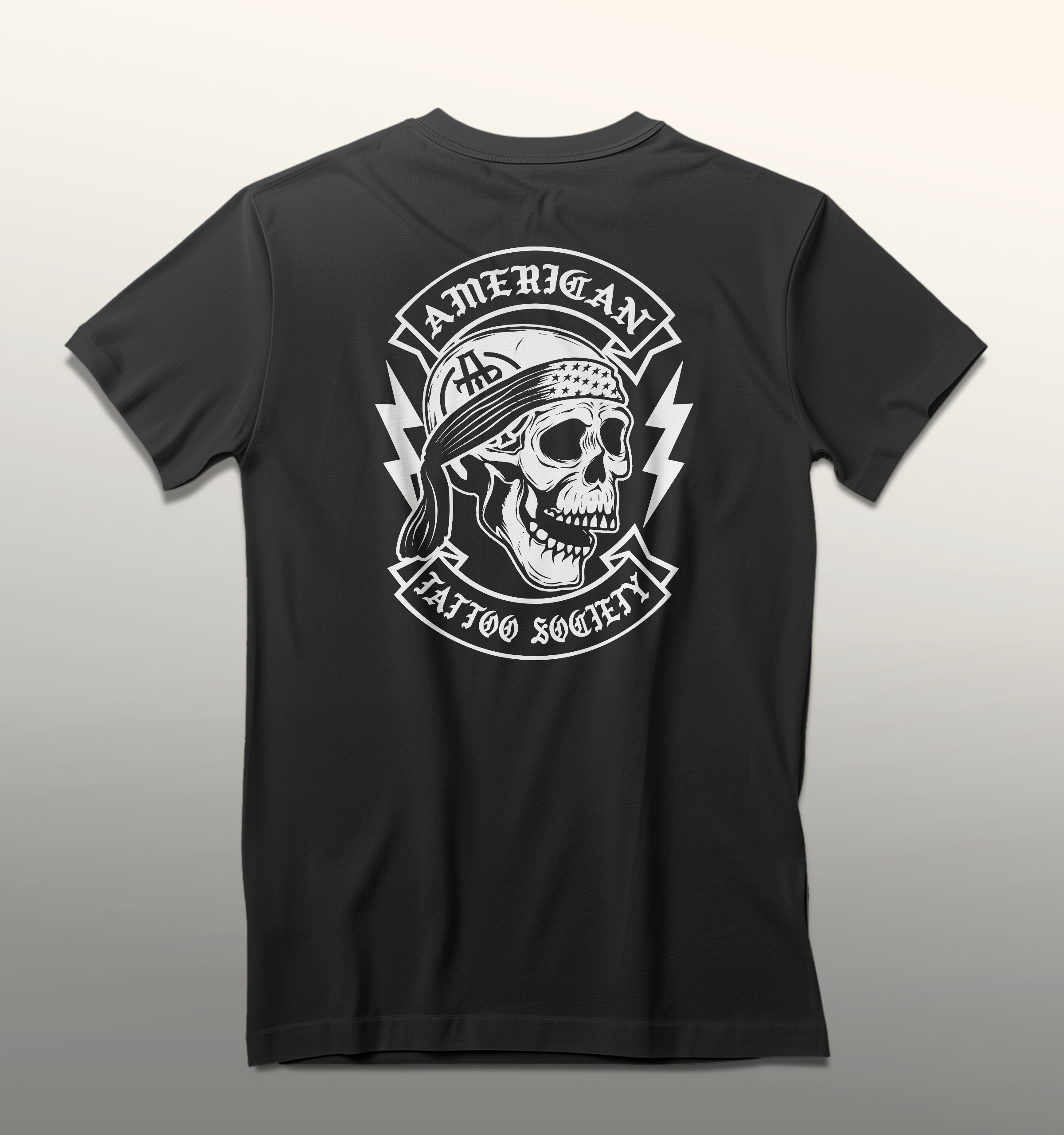 ATS World Tour shirt - showing the design of the back