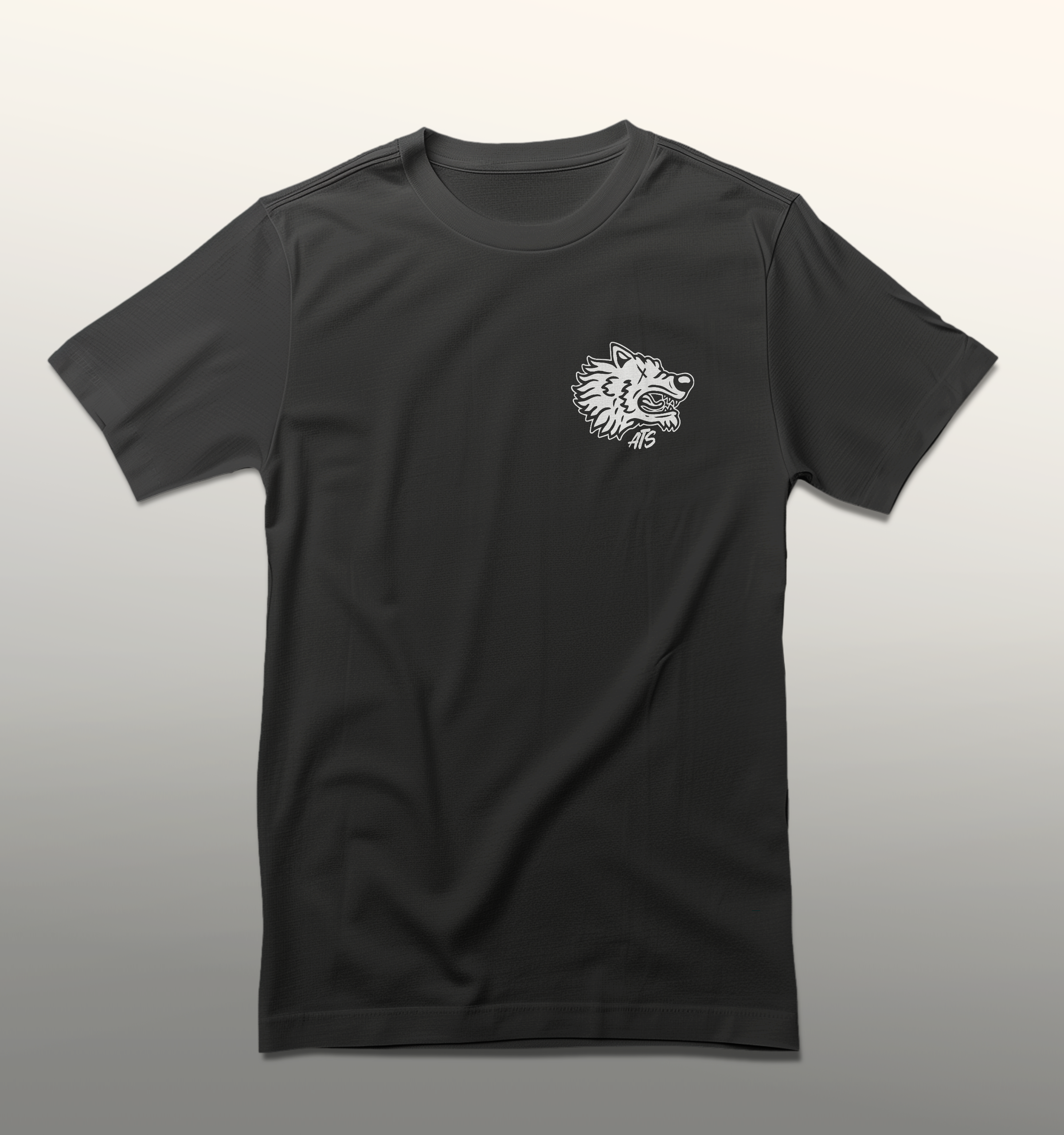 ATS Wolfhead shirt - front graphic design