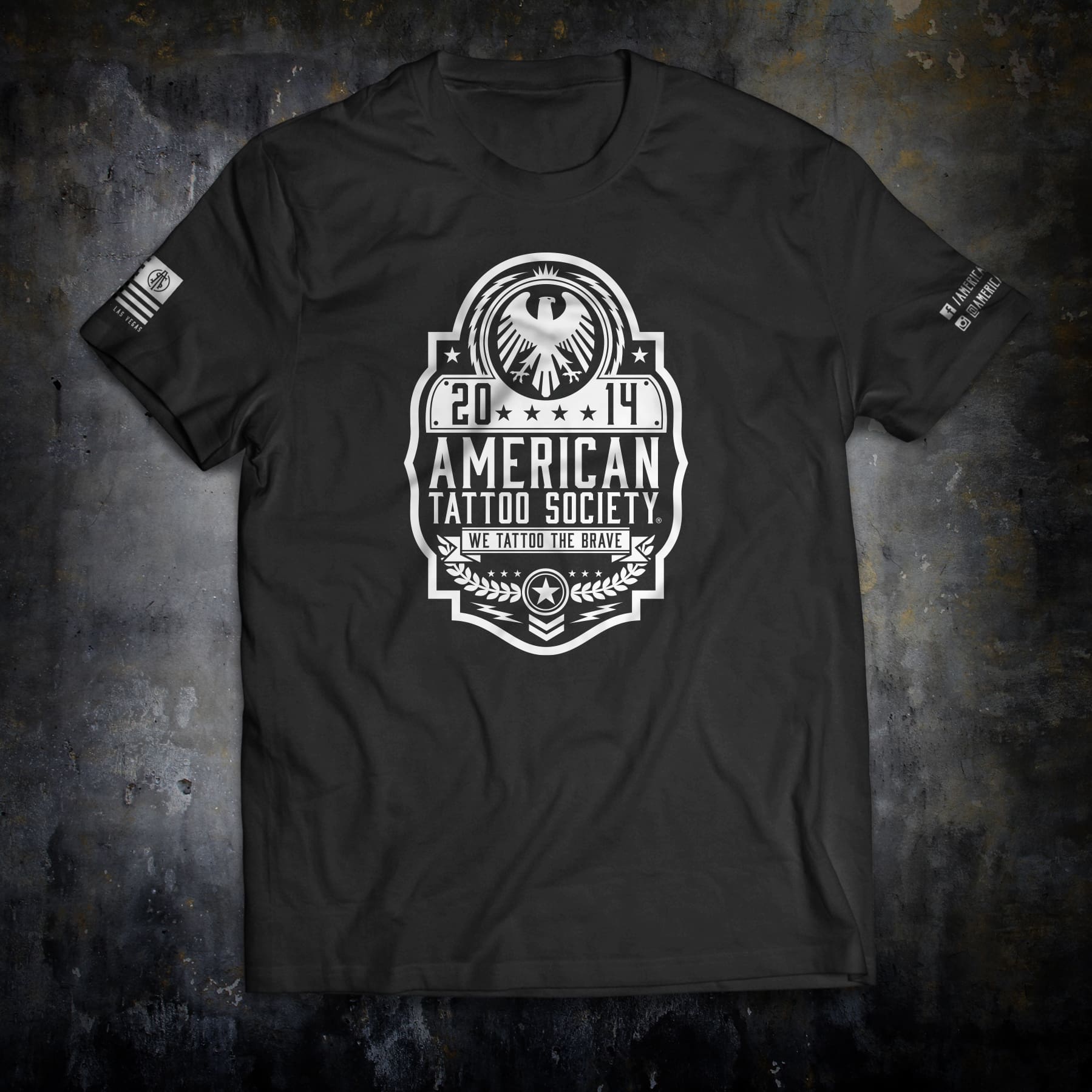 ATS White Shield Short Sleeve Unisex T-Shirt