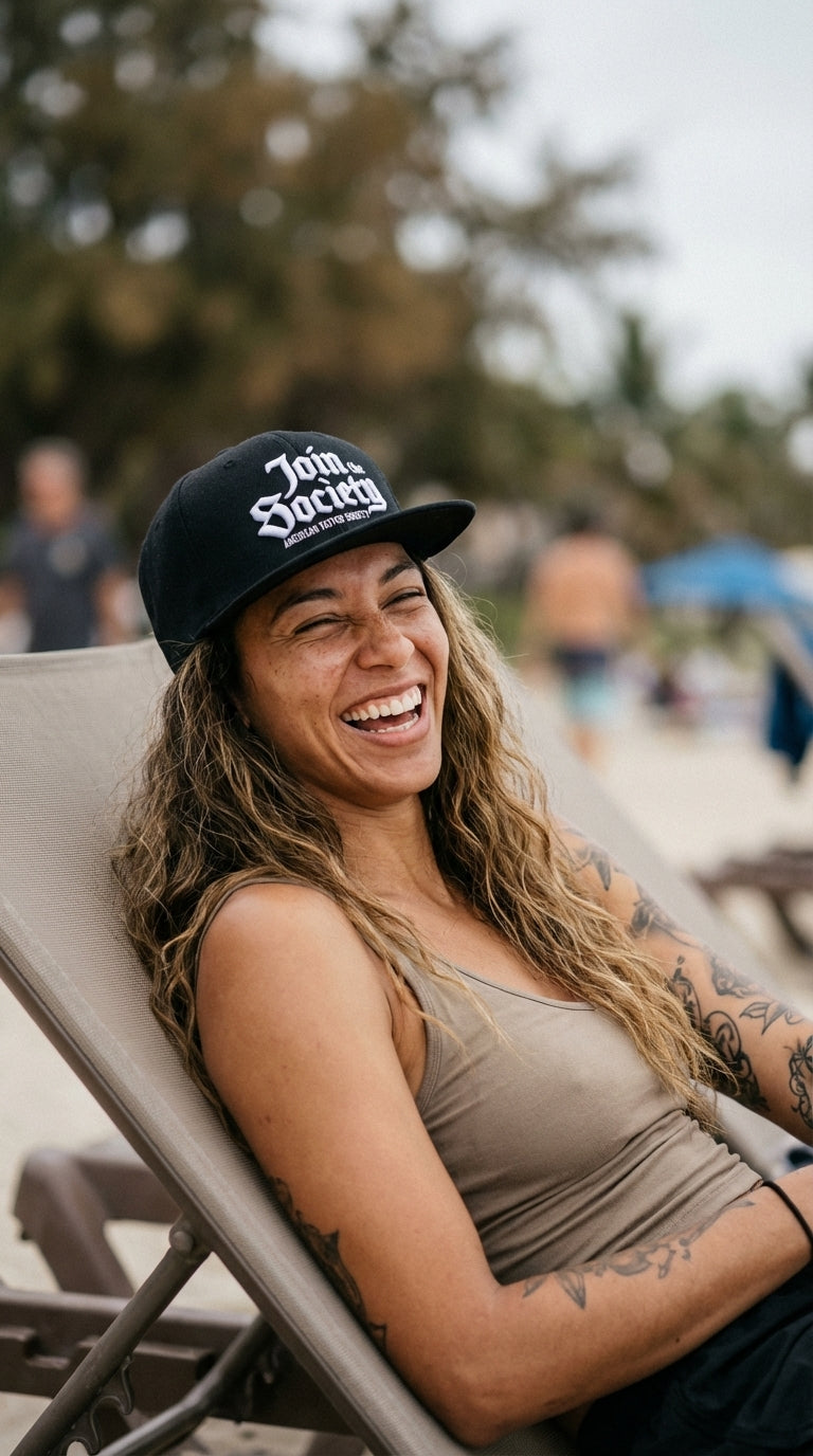 ATS Join the Society 3D Flat Bill Snapback Hat