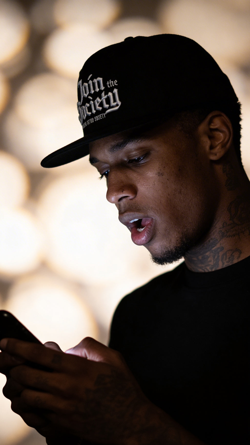 ATS Join the Society 3D Flat Bill Snapback Hat