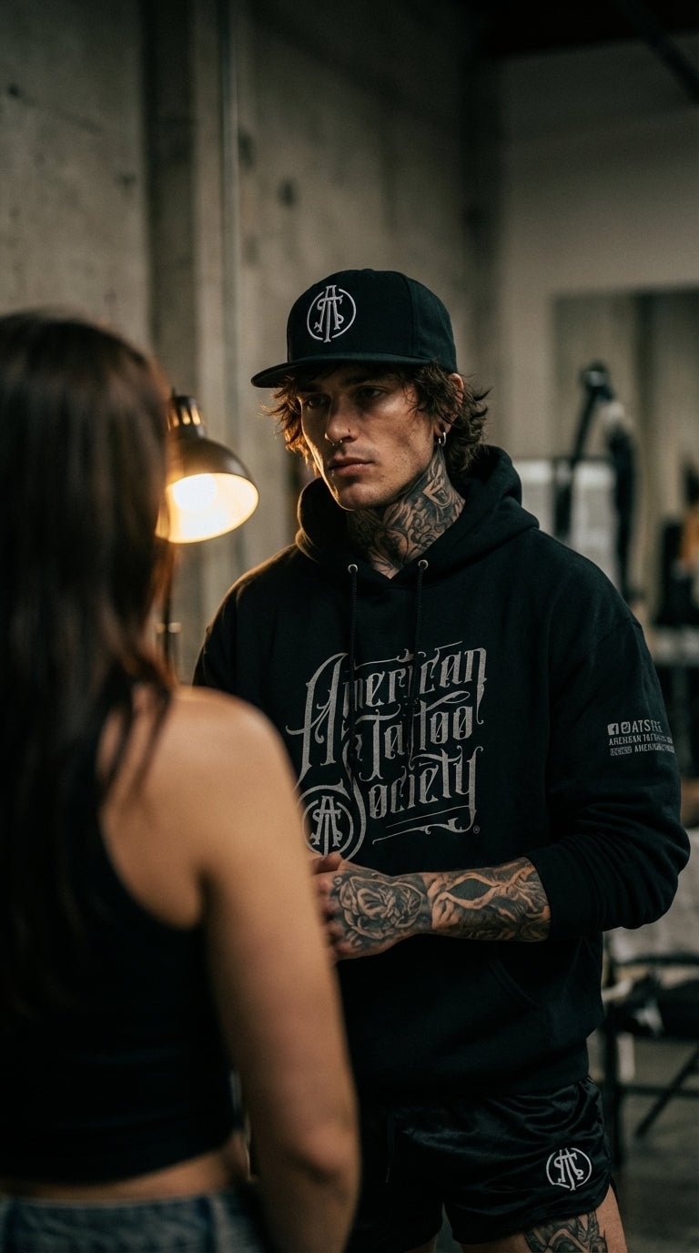 ATS Full Logo W/ Location Slogan Unisex Hoodie