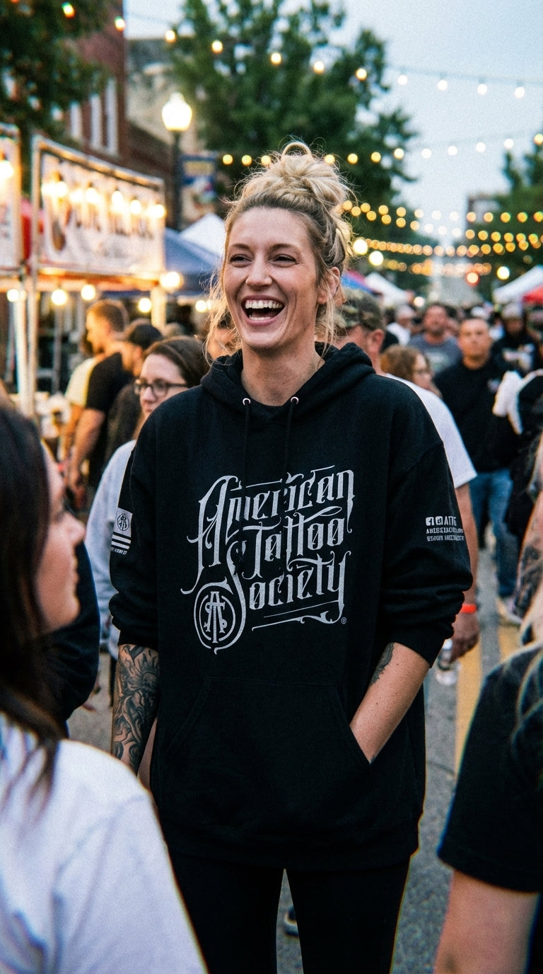 ATS Full Logo W/ Location Slogan Unisex Hoodie