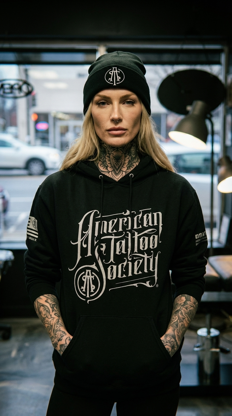 ATS Full Logo W/ Location Slogan Unisex Hoodie