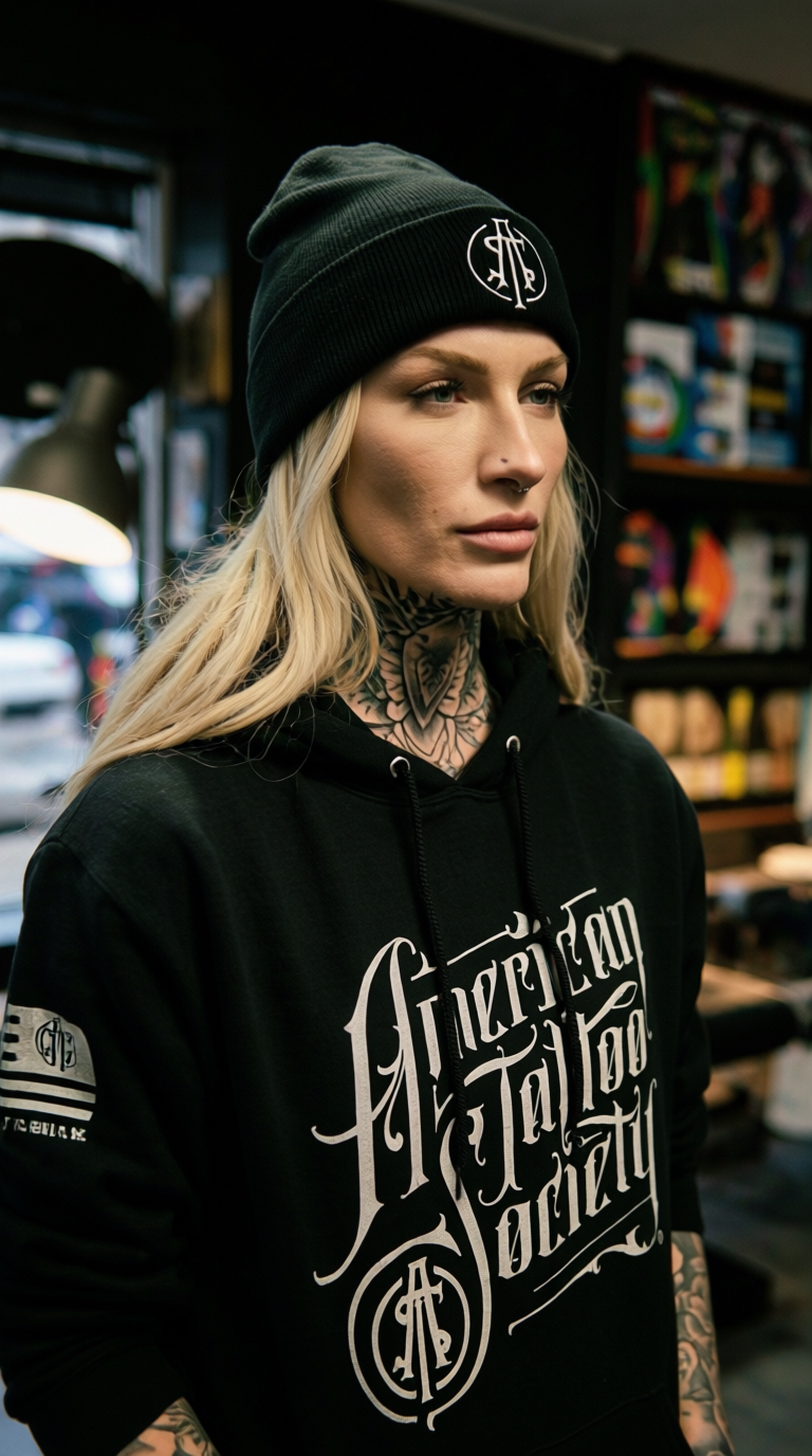 ATS Full Logo W/ Location Slogan Unisex Hoodie