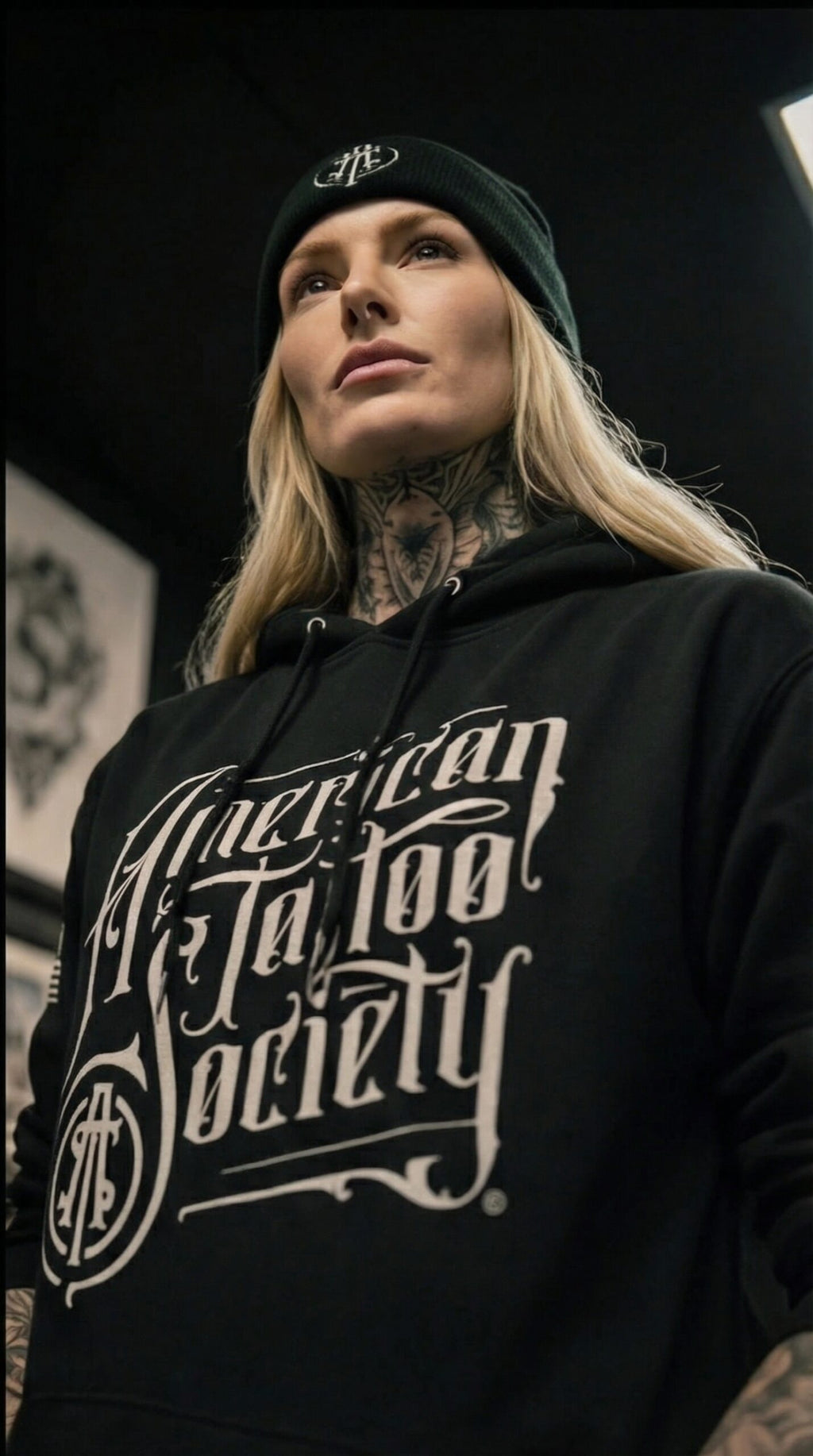 ATS Full Logo W/ Location Slogan Unisex Hoodie