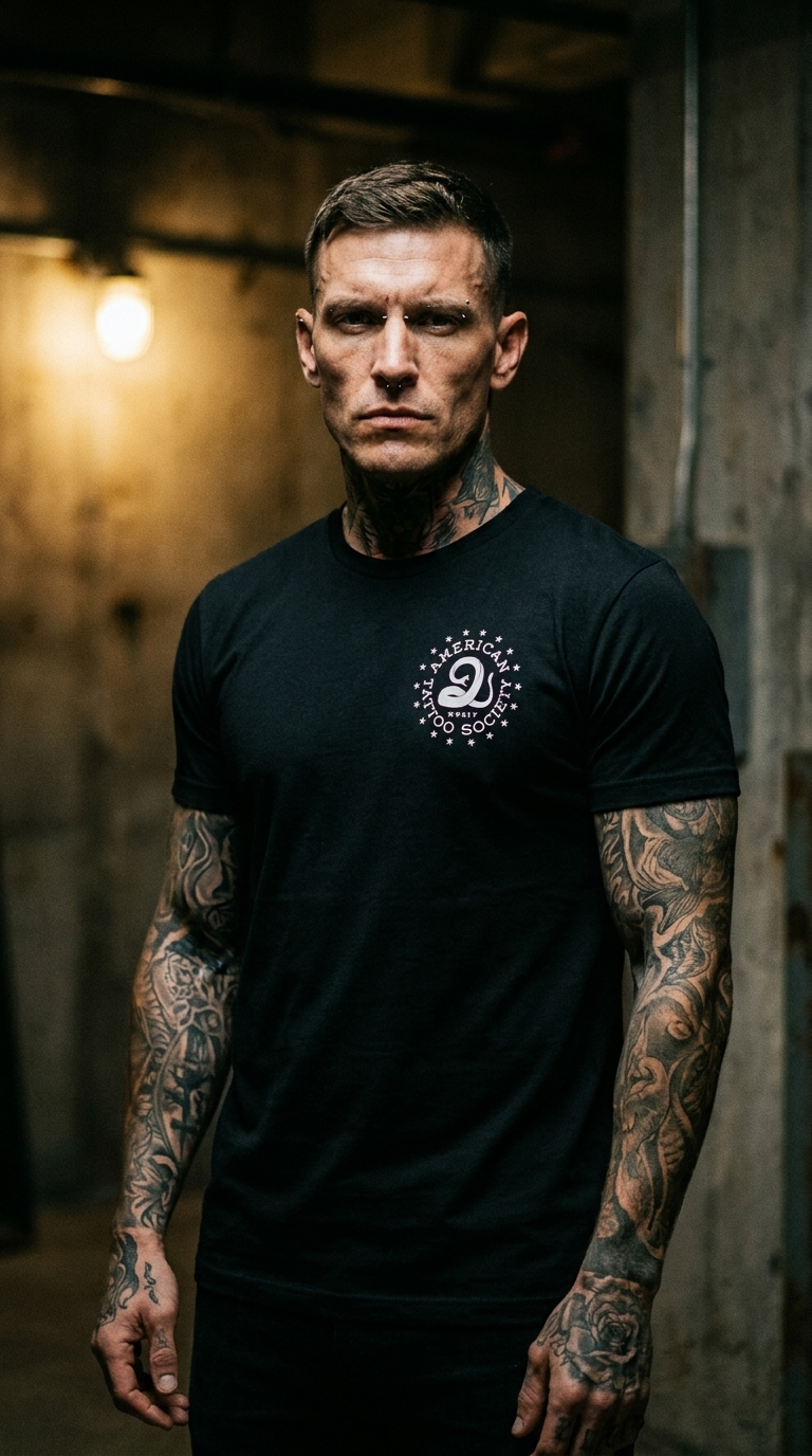 Don’t Tread on American Tattoo Society Sleeve Unisex T-Shirt
