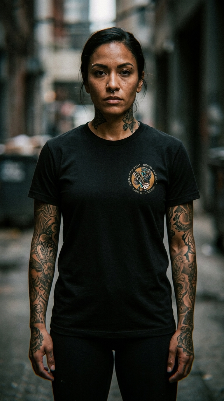 The Eagle's Revenge American Tattoo Society Short Sleeve Unisex T-Shirt