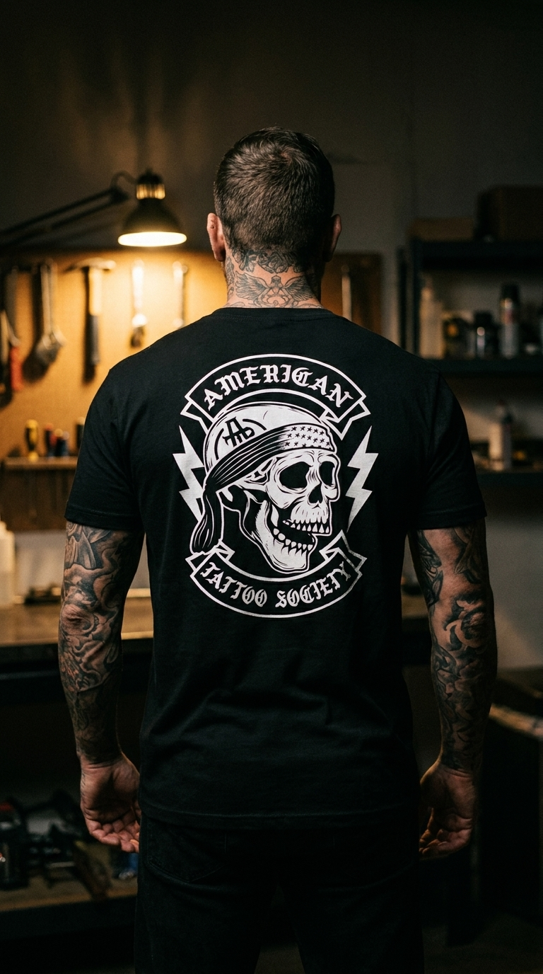 ATS World Tour - American Tattoo Society Sleeve Unisex T-Shirt