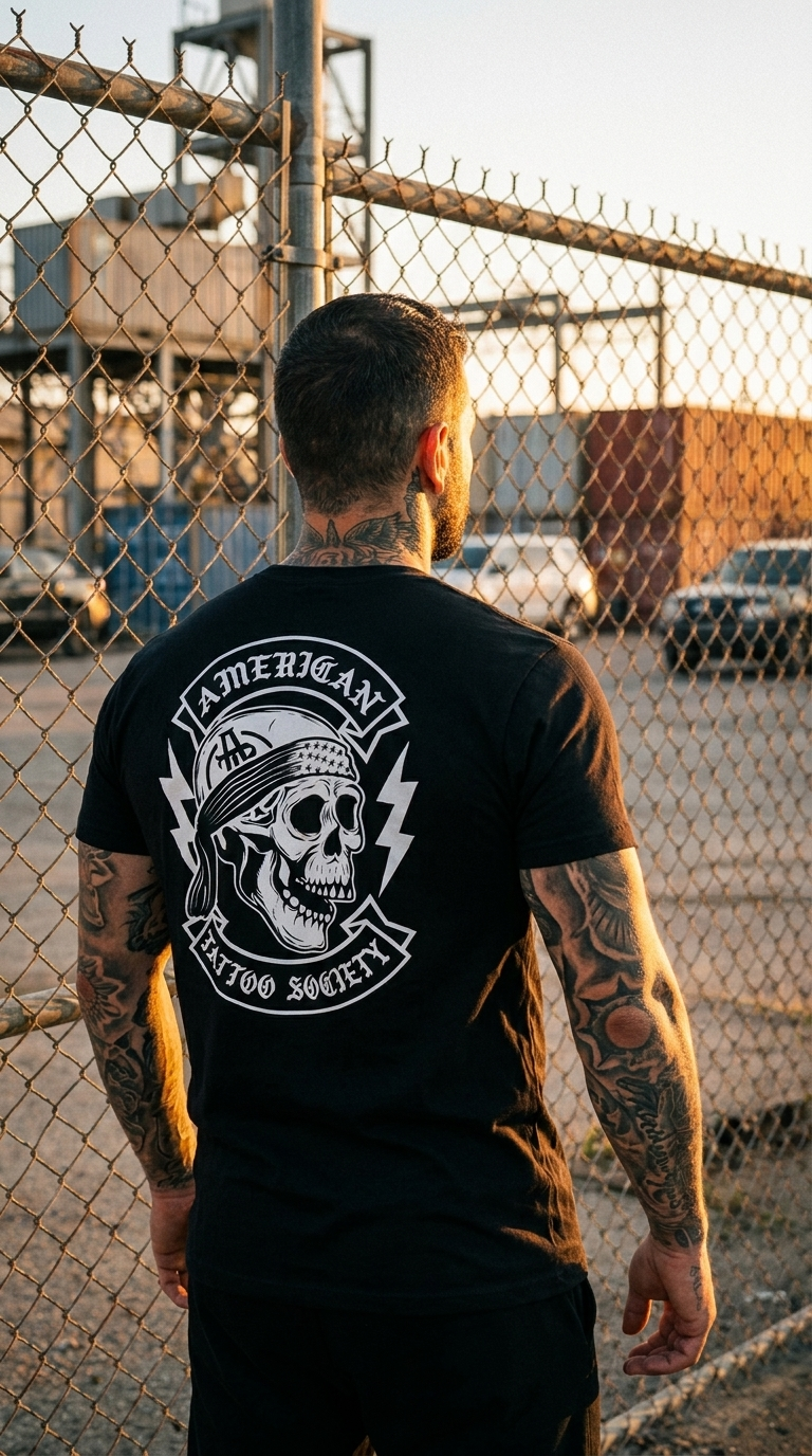 ATS World Tour - American Tattoo Society Sleeve Unisex T-Shirt