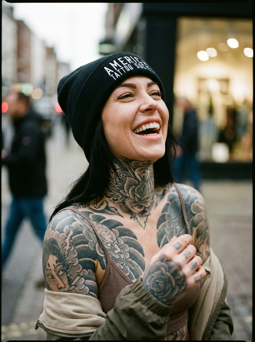 ATS Type Logo Cuffed Beanie