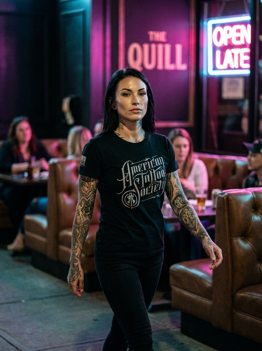 ATS Full Logo Location Short Sleeve T-Shirt Unisex
