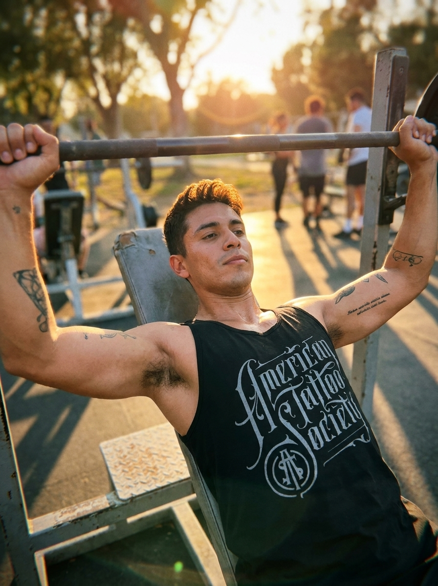 ATS Full Logo Location Slogan - Unisex Tank Top