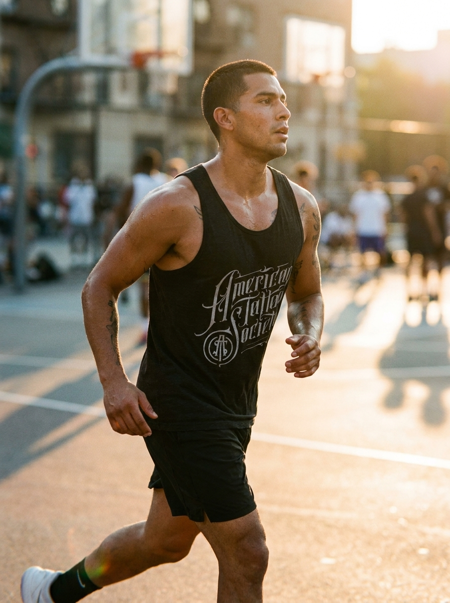 ATS Full Logo Location Slogan - Unisex Tank Top